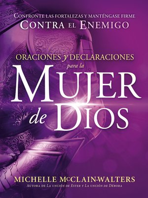 cover image of Oraciones y declaraciones para la mujer de Dios / Prayers and Declarations for the Woman of God